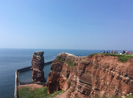 Die Albert-Schweitzer-Läufer erobern Helgoland: Helgolandlauf
