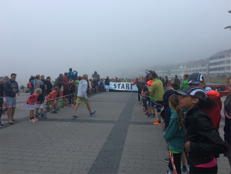Die Albert-Schweitzer-Läufer erobern Helgoland: Helgolandlauf
