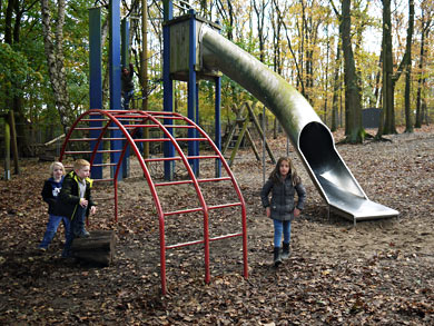 Außenbereich der Albert-Schweitzer-Schule Wedel